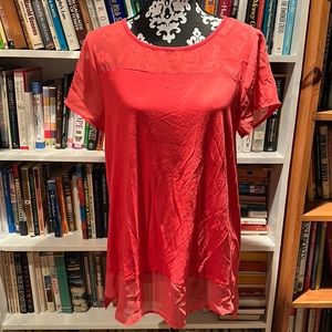 Vince camuto peach shirt